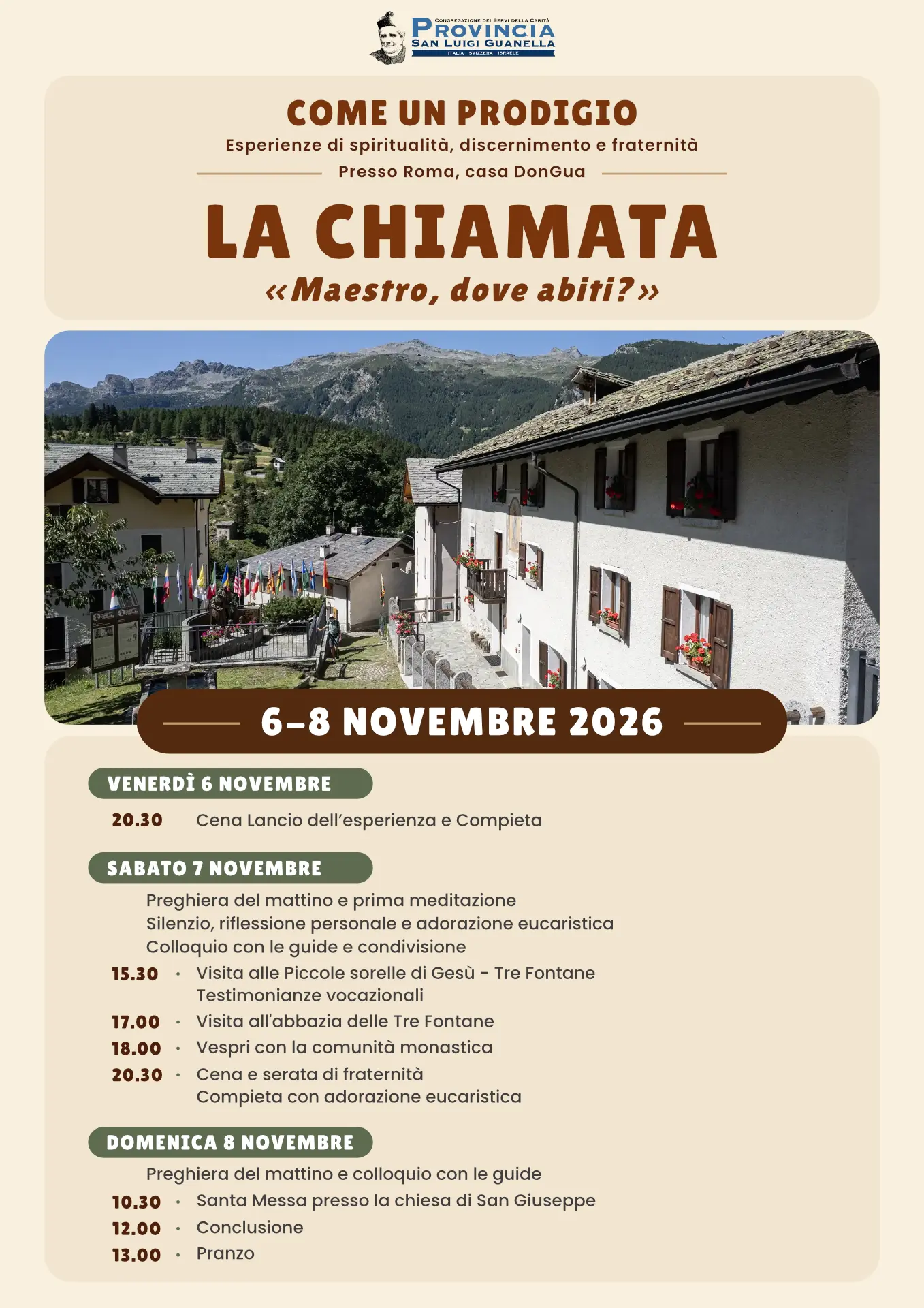 Locandina Come un prodigio - Pastorale Giovanile Vocazionale